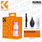 K&F Concept 4-in-1 Digital Camera Lens Cleaning Kit (Cleaning Pen, Air Blower, Lens Cleaner & Microfiber Cloth)